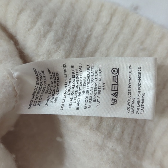 Free People One And Only Pullover, Color Cream Size L - Picture 16 of 16